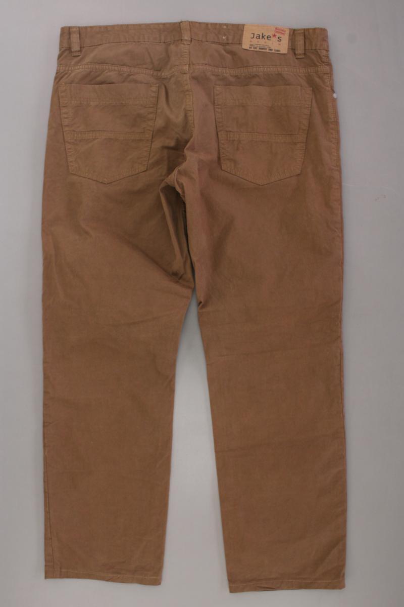 Jake*s Five-Pocket-Hose für Herren Gr. W38/L32 braun aus Baumwolle