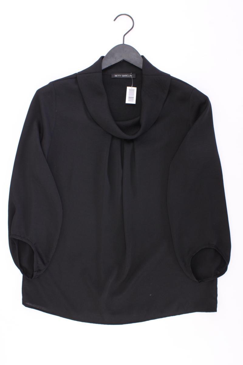 Betty Barclay Classic Bluse Gr. 36 3/4 Ärmel schwarz aus Polyester