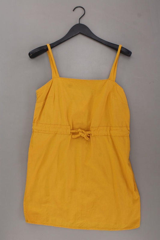Asos Trägerkleid Gr. 38 gelb aus Baumwolle