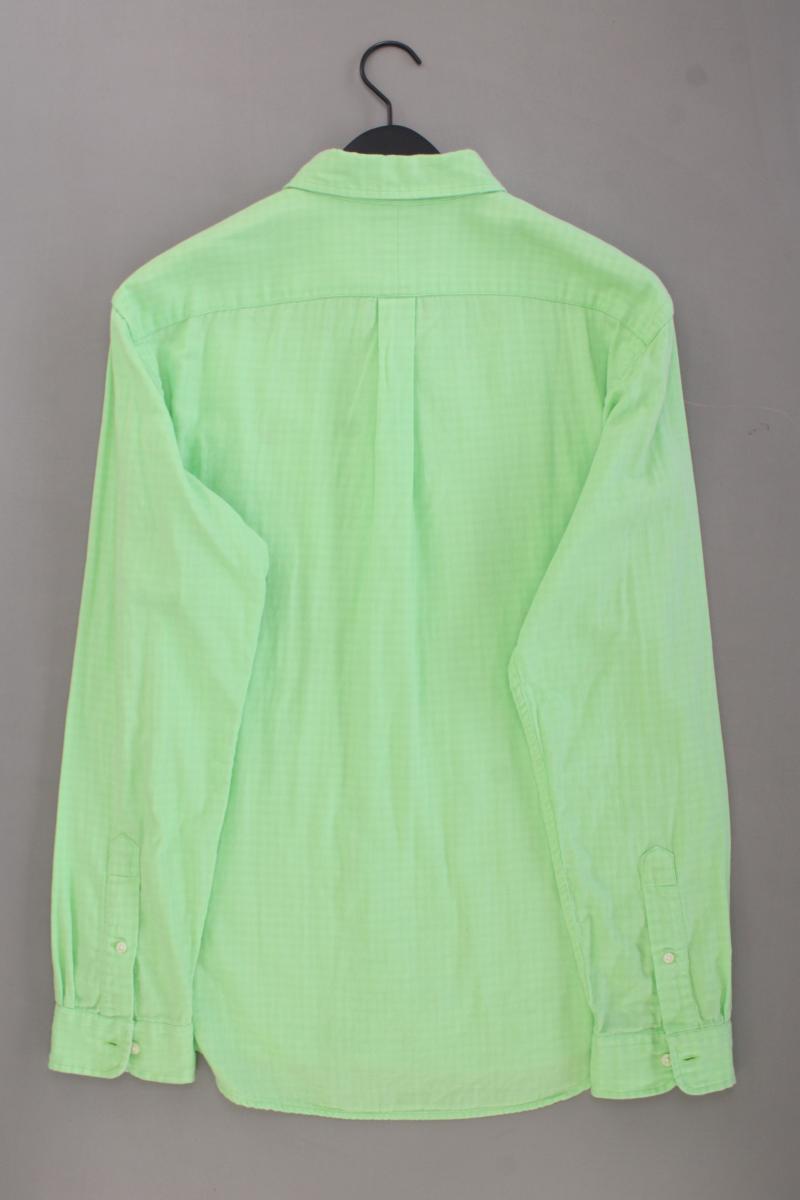 Polo by Ralph Lauren Langarmhemd für Herren Gr. XL grün aus Baumwolle