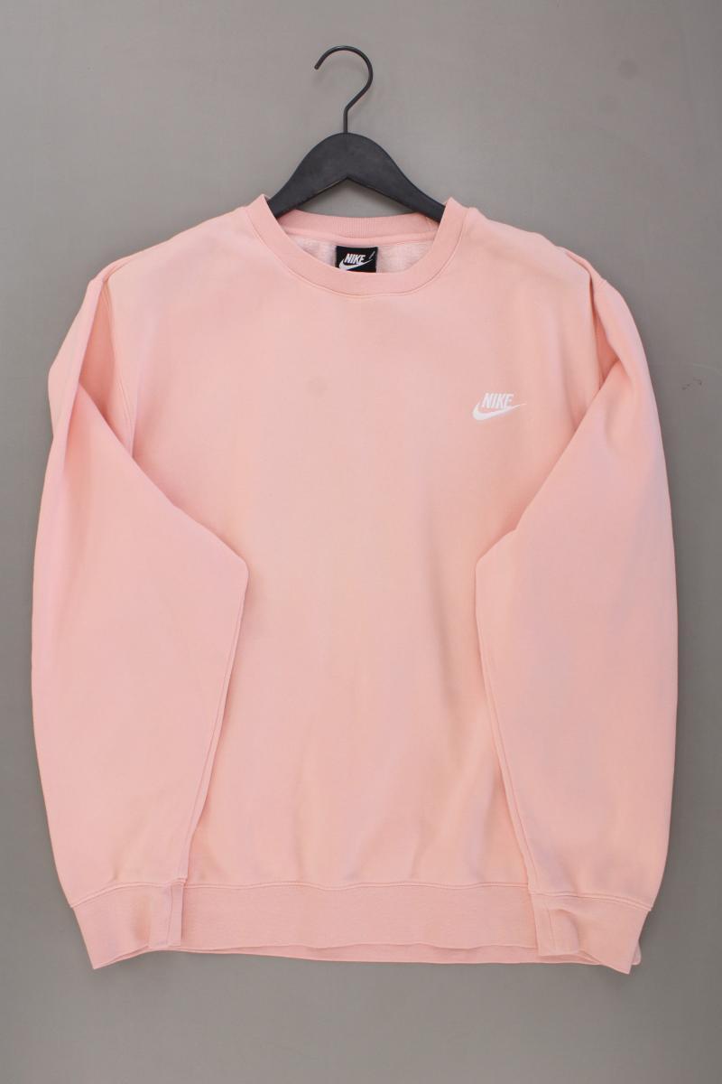 Nike Langarmpullover für Herren Gr. XL rosa aus Baumwolle