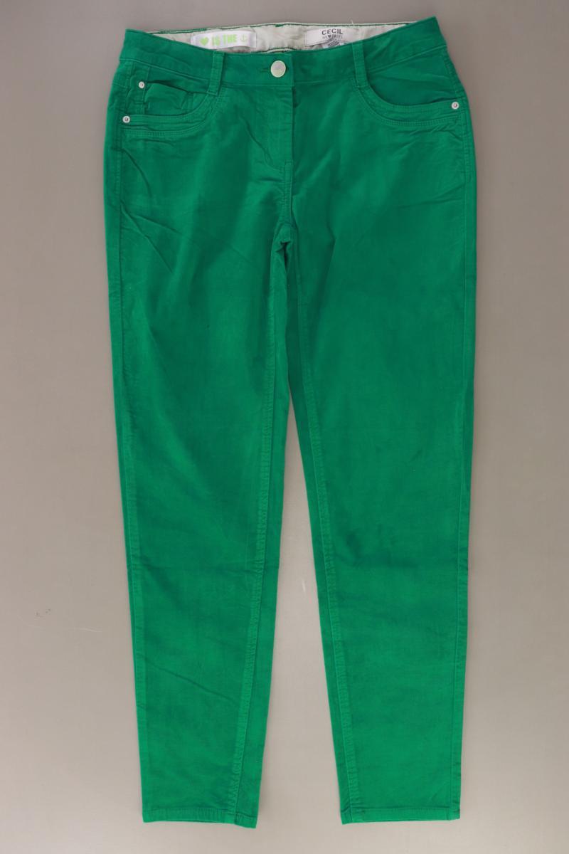 Cecil Five-Pocket-Hose Gr. W29 grün aus Baumwolle