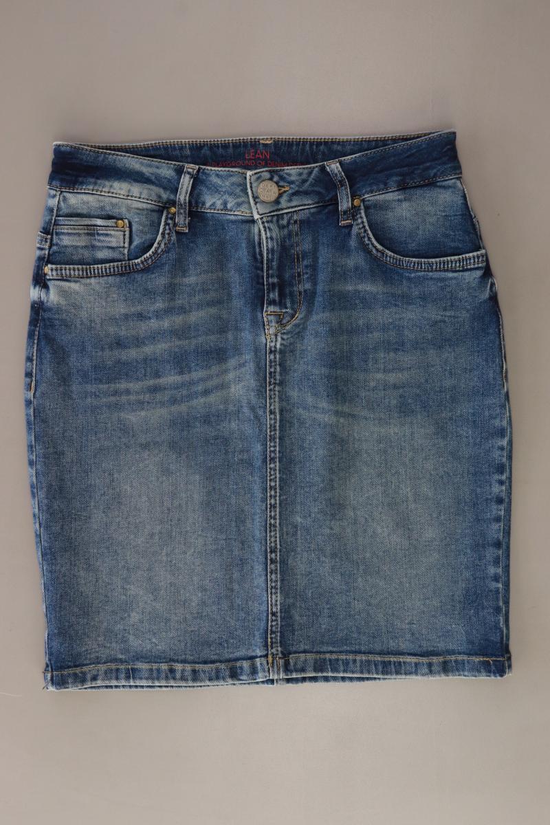 s.Oliver Jeansrock Gr. 36 blau aus Baumwolle