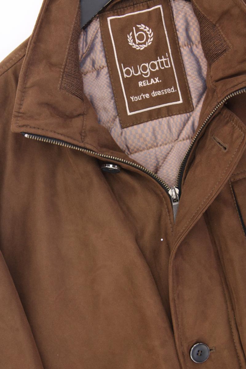 Bugatti Lange Jacke für Herren Gr. Kurzgröße 28 braun aus Polyester