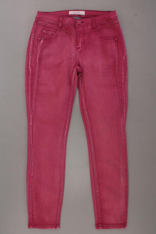 Street One Skinny Jeans Gr. W28 rot aus Baumwolle