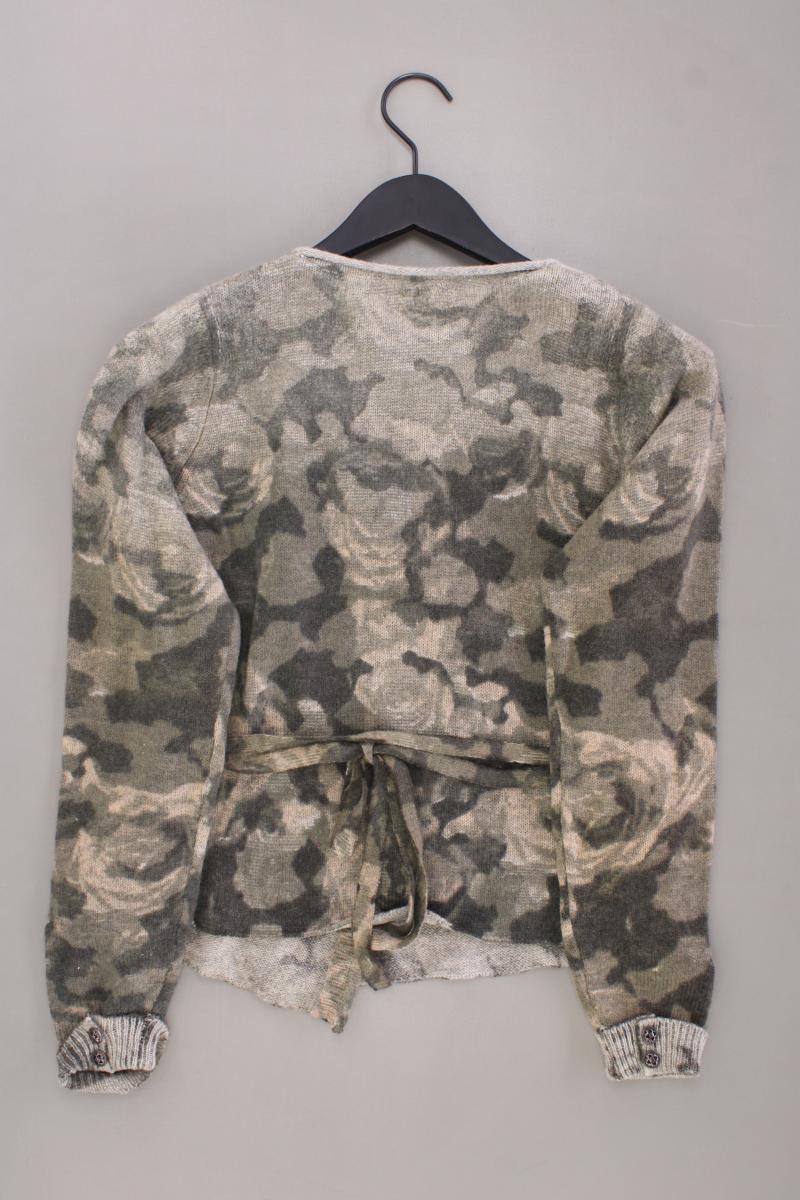 Cream Classic Cardigan Gr. S camouflage Langarm olivgrün aus Polyacryl