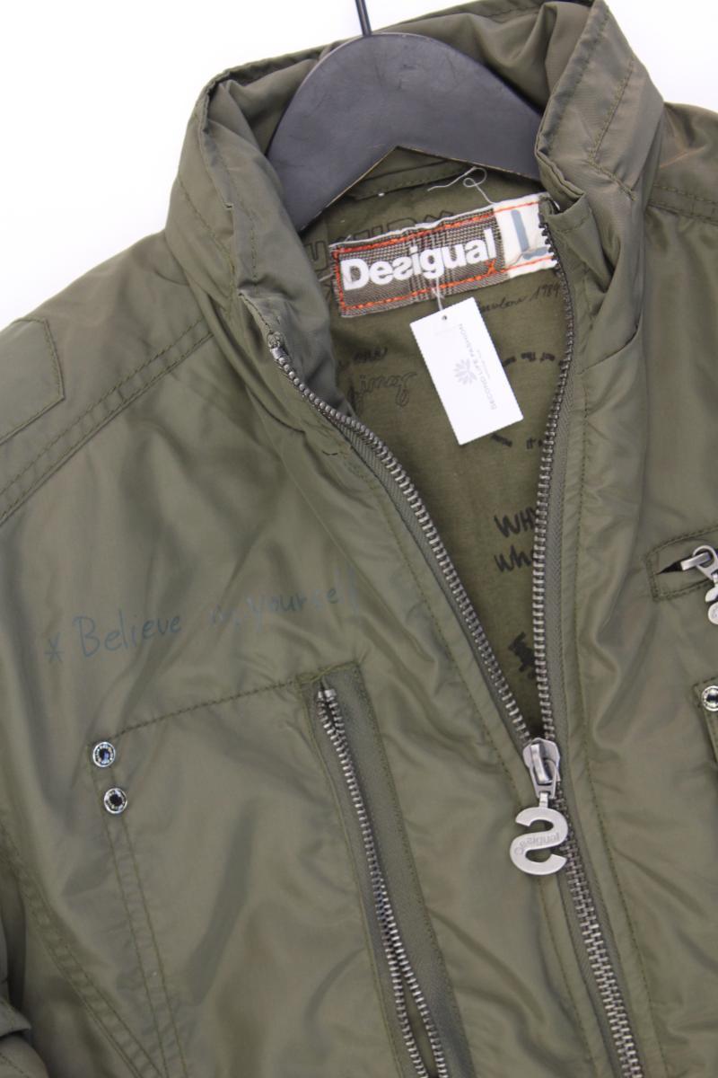 Desigual Classic Jacke für Herren Gr. L olivgrün aus Polyamid
