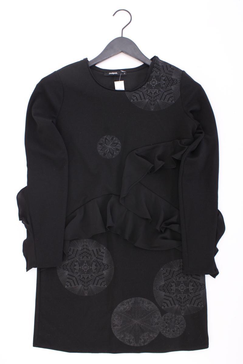 Desigual Langarmkleid Gr. S schwarz aus Polyester