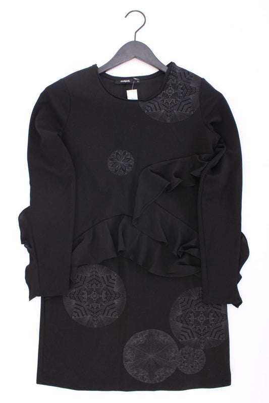 Desigual Langarmkleid Gr. S schwarz aus Polyester