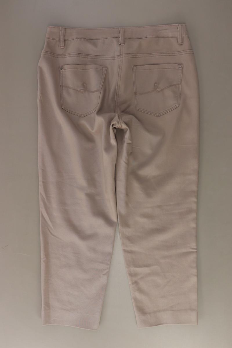 BARBARA LEBEK Five-Pocket-Hose Gr. 42 grau aus Baumwolle