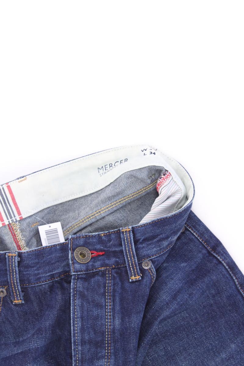 Tommy Hilfiger Straight Jeans für Herren Gr. W32/L34 blau aus Baumwolle