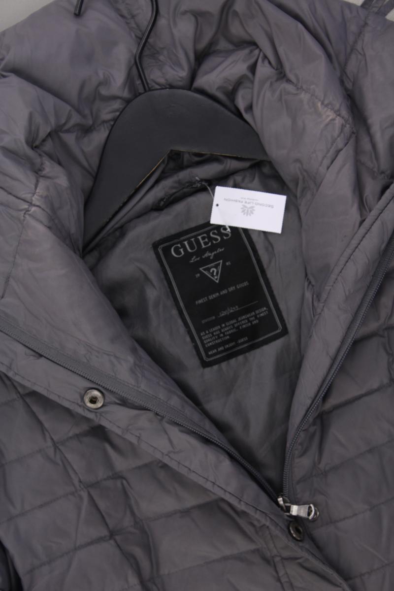 Guess Daunenjacke Gr. M grau aus Nylon