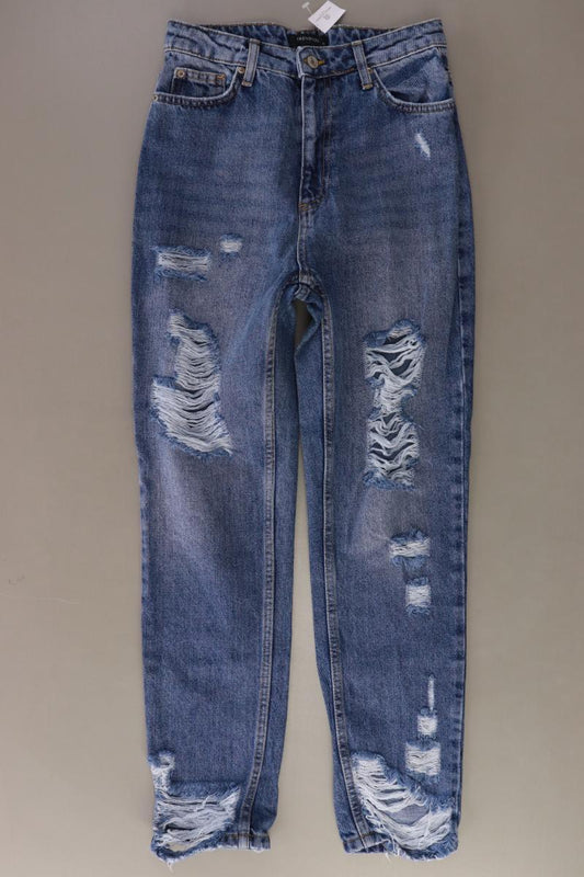 Trendyol Skinny Jeans Gr. 34 blau aus Baumwolle