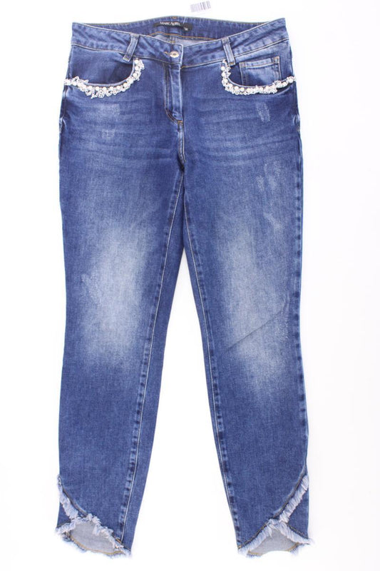 Marc Aurel Skinny Jeans Gr. 38 blau aus Baumwolle