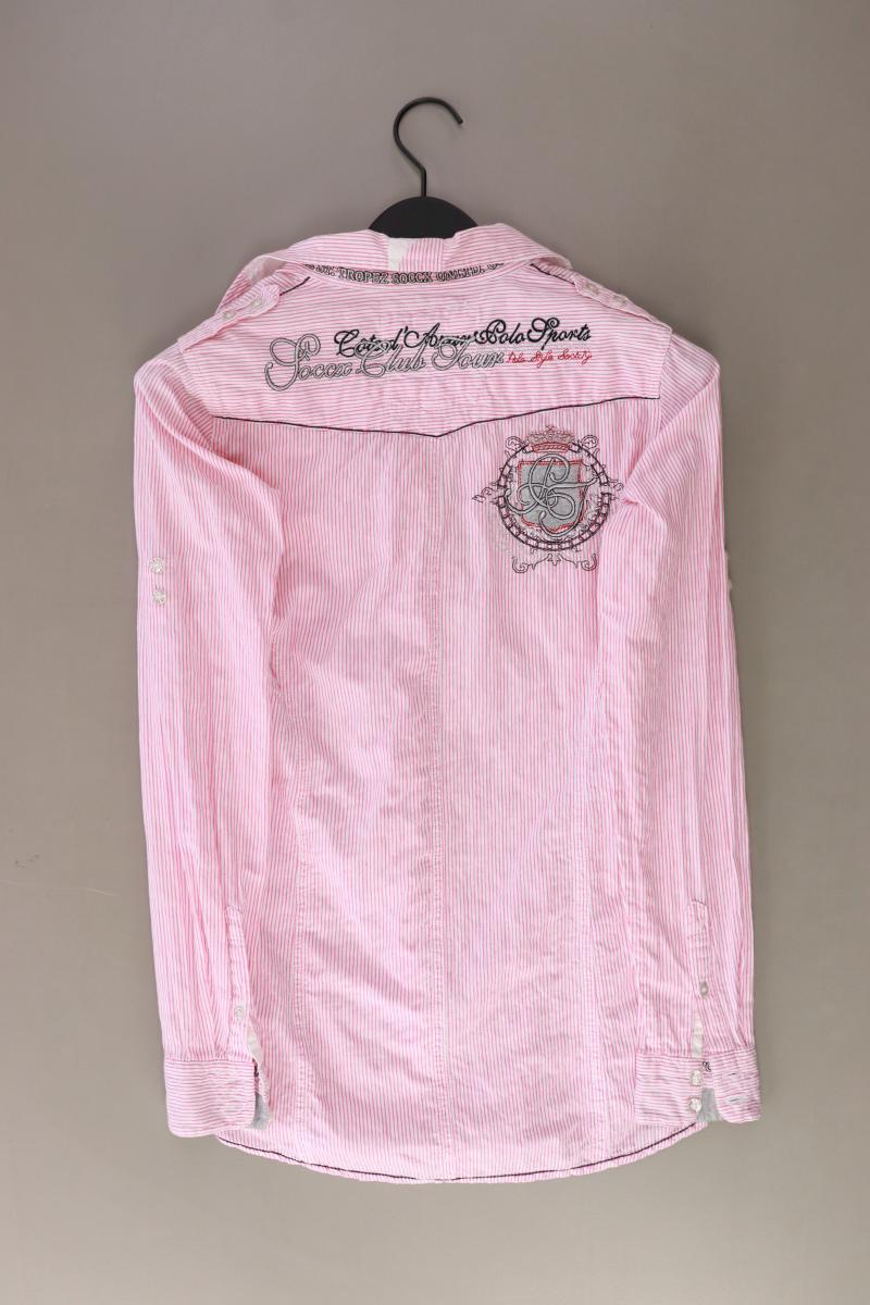 Soccx Langarmbluse Gr. S gestreift rosa aus Baumwolle