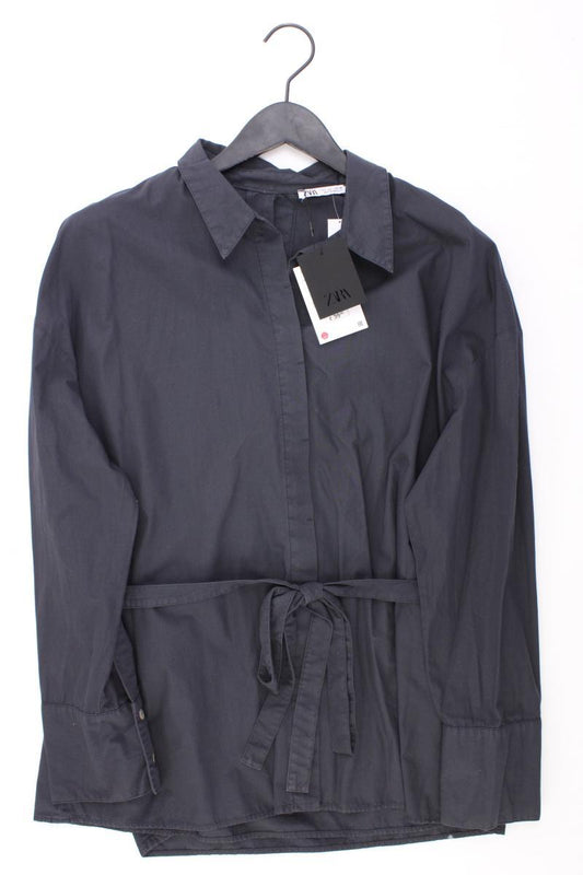 Zara Langarmbluse Gr. L neu mit Etikett Neupreis: 39,95€! grau aus Baumwolle