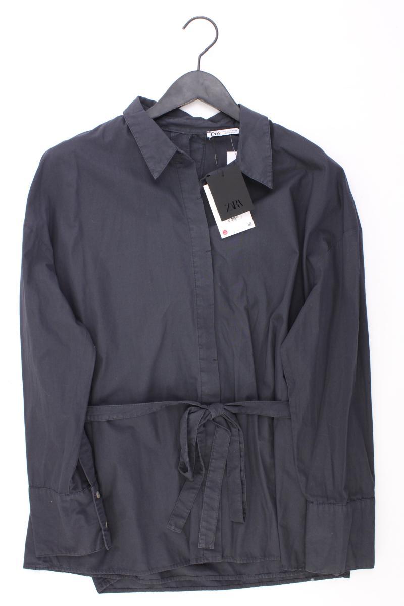 Zara Langarmbluse Gr. L neu mit Etikett Neupreis: 39,95€! grau aus Baumwolle