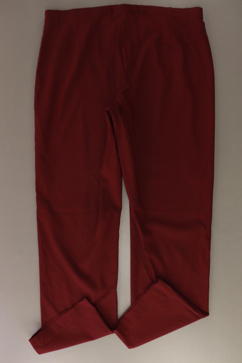 sheego Stoffhose Gr. Langgröße 104 rot aus Polyester