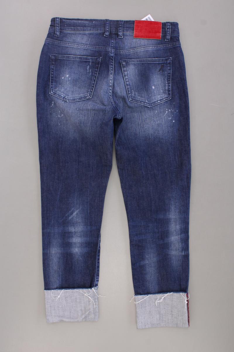 GOLDGARN 7/8 Jeans Gr. W26 Modell Goldgarn Augusta blau aus Baumwolle