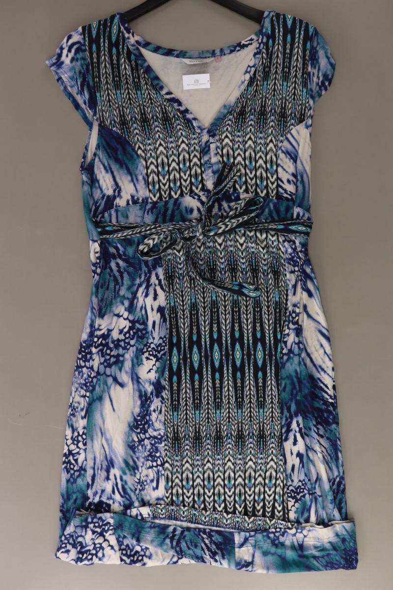 Bon'a Parte Jerseykleid Gr. L mit Gürtel Kurzarm blau