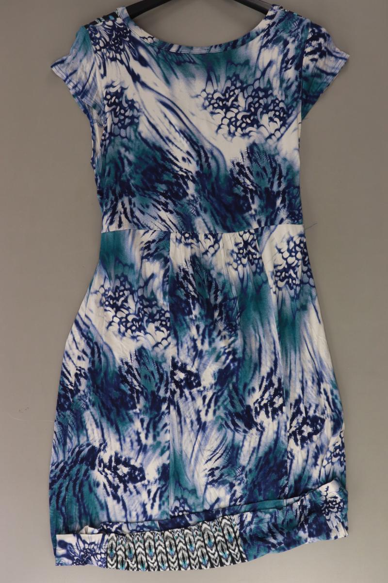 Bon'a Parte Jerseykleid Gr. L mit Gürtel Kurzarm blau