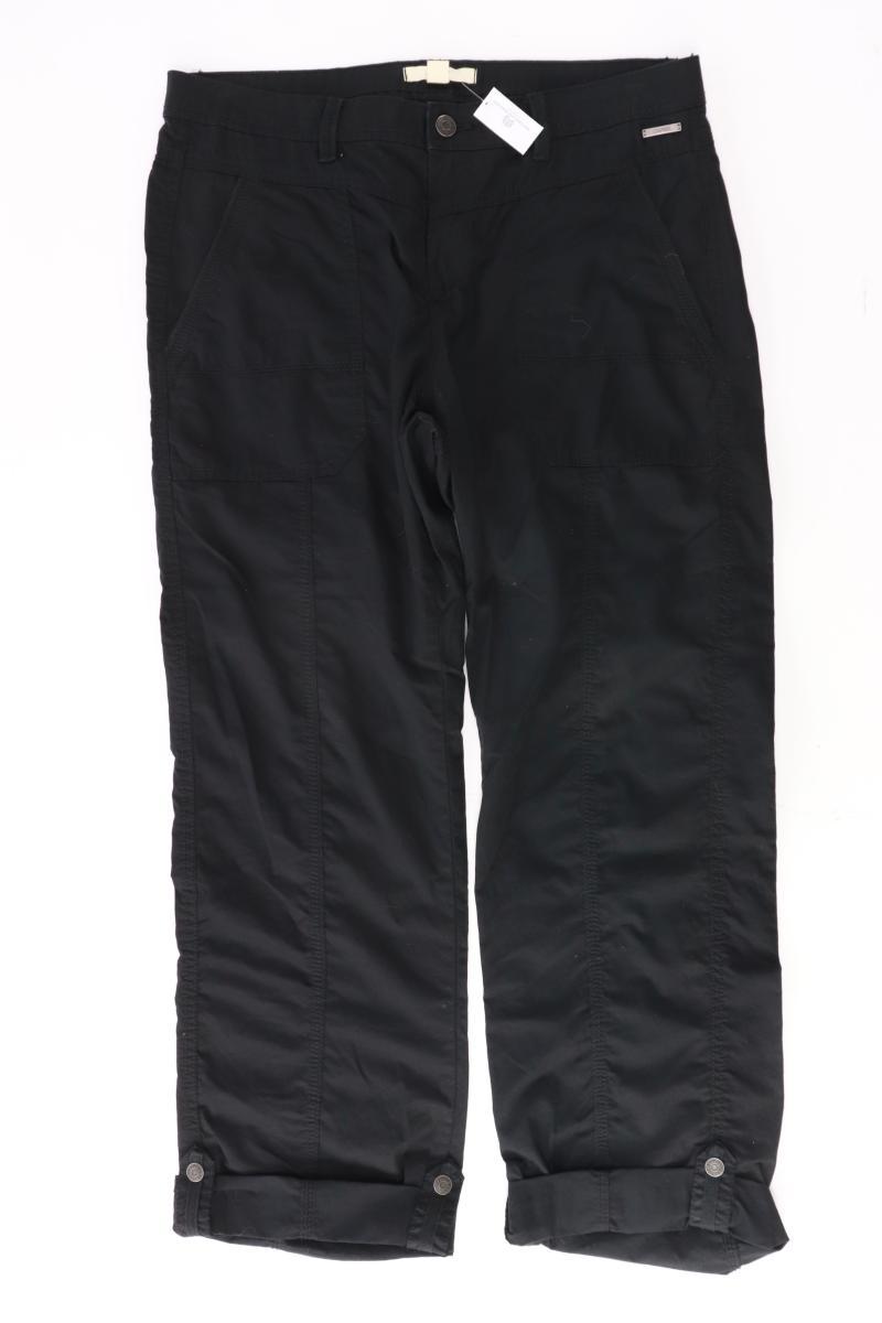 Esprit Stoffhose Gr. 38 schwarz aus Baumwolle