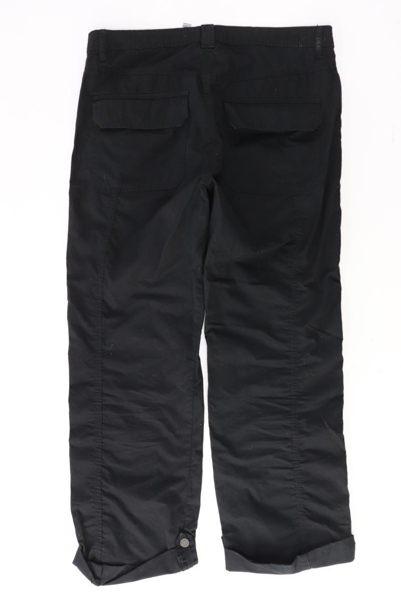 Esprit Stoffhose Gr. 38 schwarz aus Baumwolle