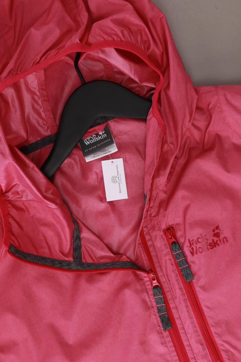 Jack Wolfskin Kapuzenjacke Gr. M pink aus Polyester