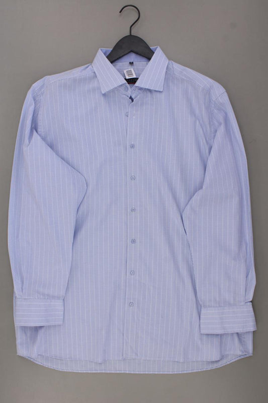 Eterna Langarmhemd für Herren Gr. Hemdgröße 46 blau