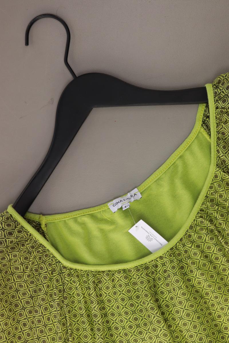 Gina Laura Regular Bluse Gr. L 3/4 Ärmel grün