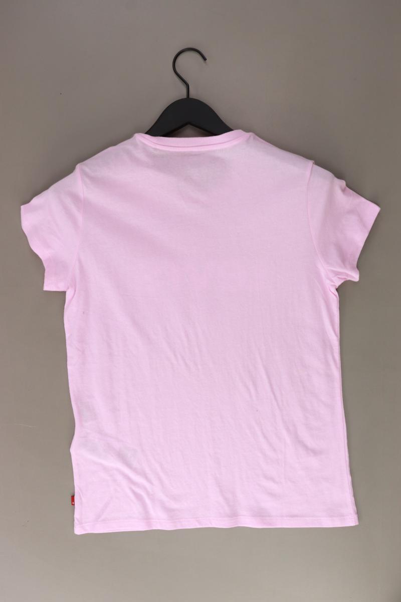 Levi's Printshirt Gr. S neu mit Etikett Kurzarm rosa aus Baumwolle