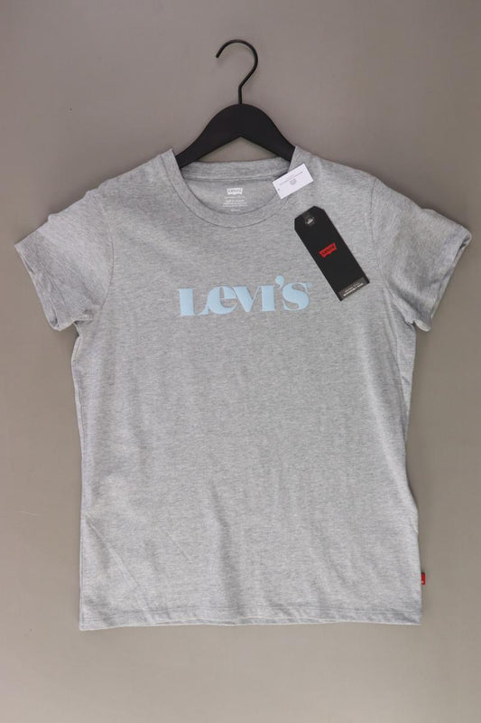 Levi's Printshirt Gr. S neu mit Etikett Kurzarm grau aus Baumwolle
