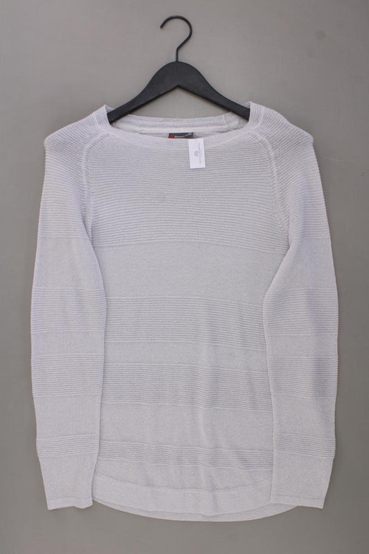 Street One Feinstrickpullover Gr. 38 silber aus Polyester