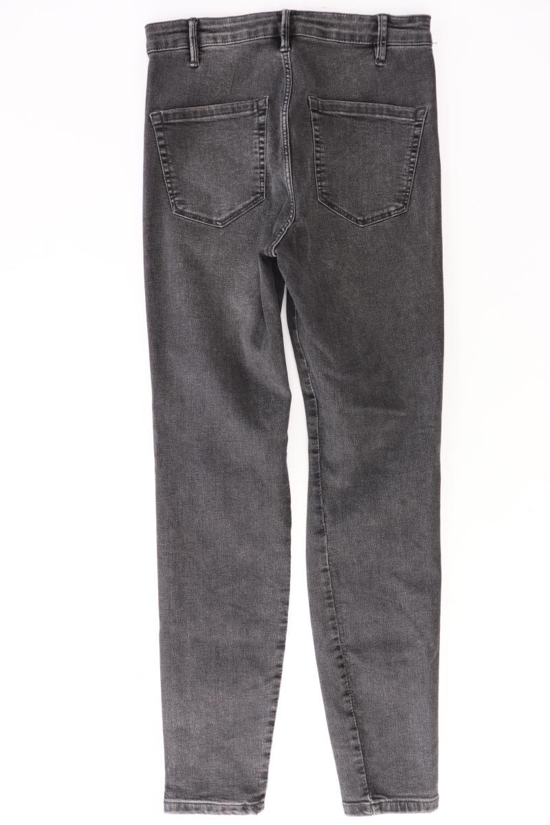 Bershka Skinny Jeans Gr. 38 grau aus Baumwolle