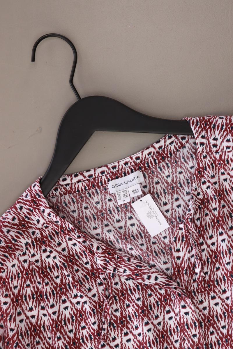 Gina Laura Regular Bluse Gr. M 3/4 Ärmel rot aus Viskose