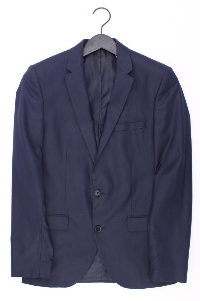 Selected Homme Longsakko für Herren Gr. 44 blau aus Polyester
