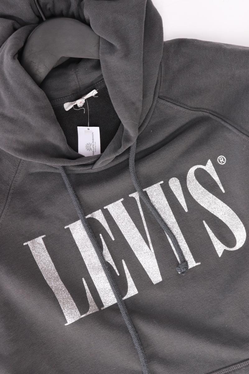Levi's Hoodie Gr. XS grau aus Baumwolle