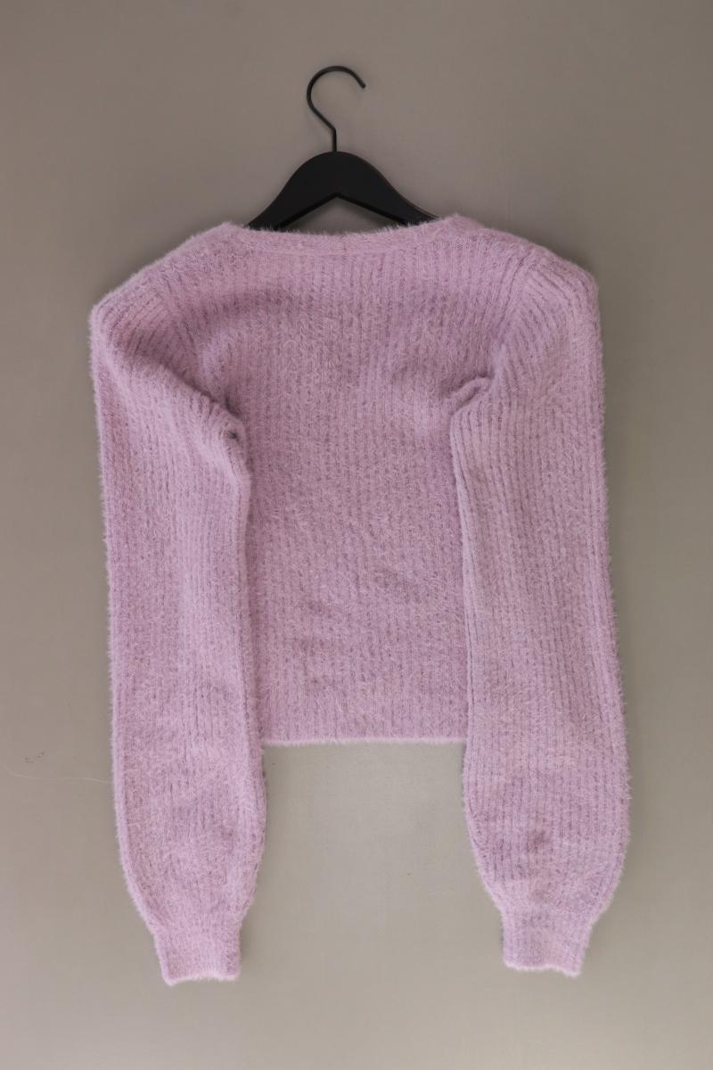 Hollister Feinstrickpullover Gr. XS lila aus Nylon