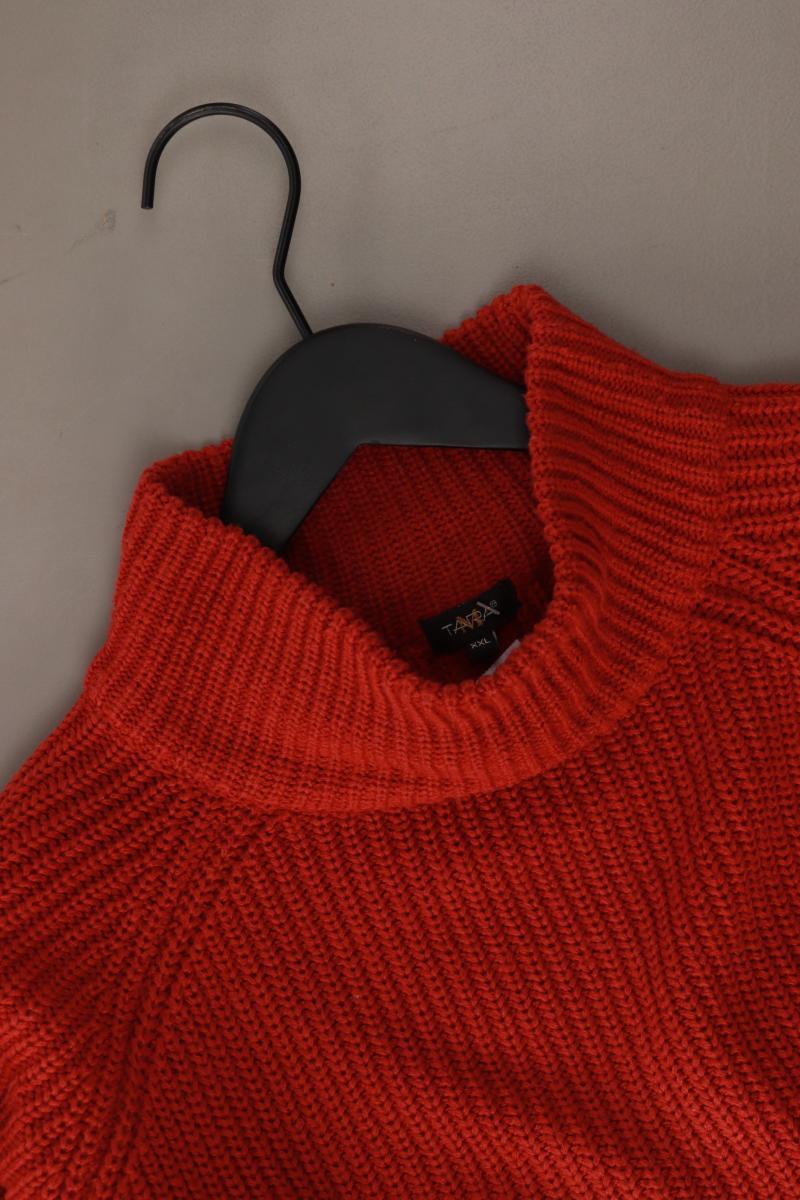 Tara M Grobstrickpullover Gr. XXL rot aus Polyacryl