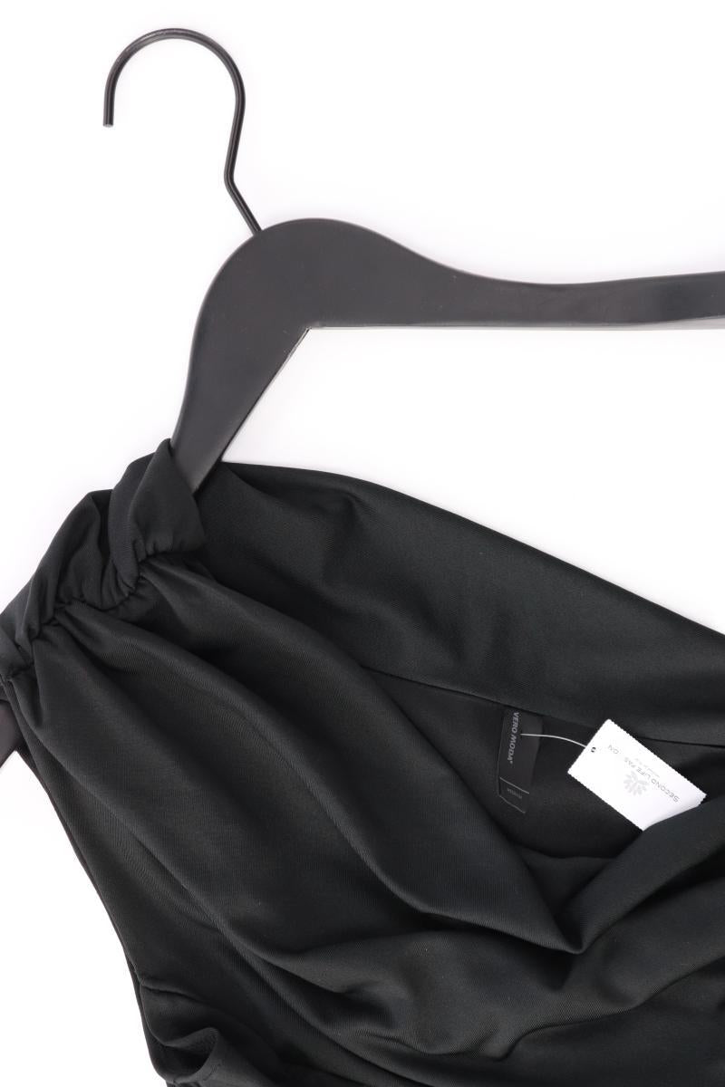Vero Moda One-Shoulder-Kleid Gr. M Ärmellos schwarz aus Polyester