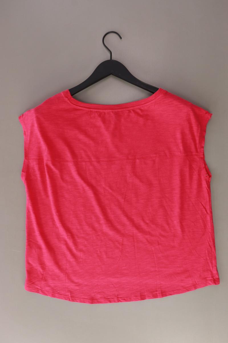 United Colors of Benetton Printshirt Gr. M Kurzarm pink aus Baumwolle