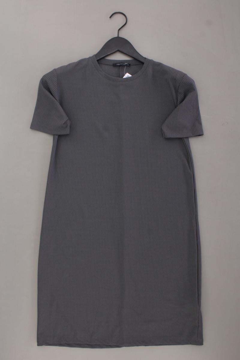 Trendyol Kurzarmkleid Gr. XS grau aus Polyester
