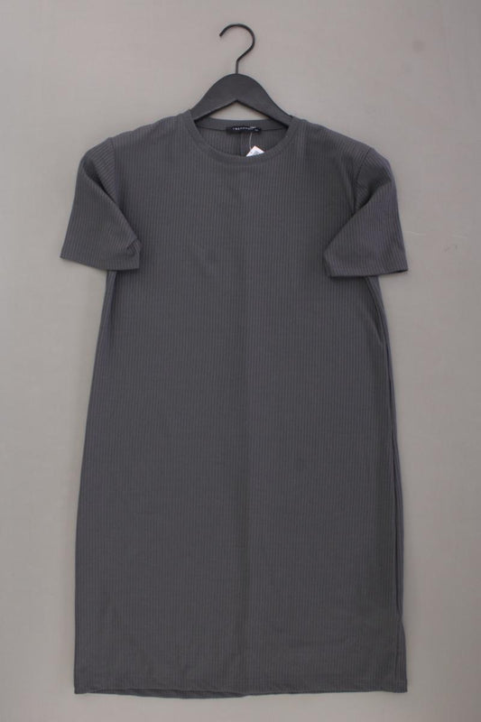 Trendyol Kurzarmkleid Gr. XS grau aus Polyester