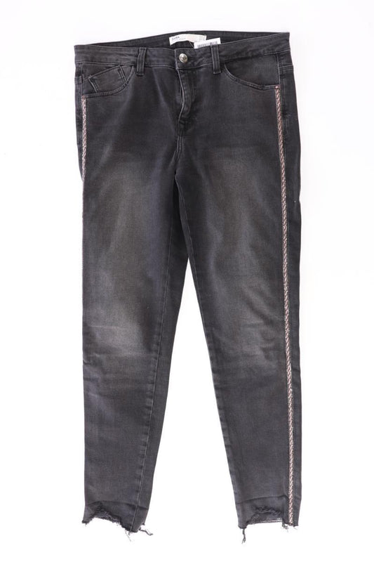 Zara Skinny Jeans Gr. 38 grau aus Baumwolle