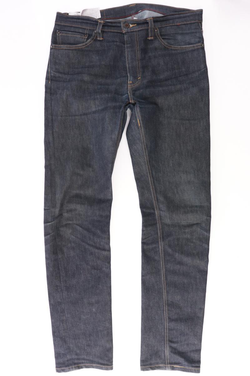 Levi's Straight Jeans für Herren Gr. W34/L34 blau aus Baumwolle