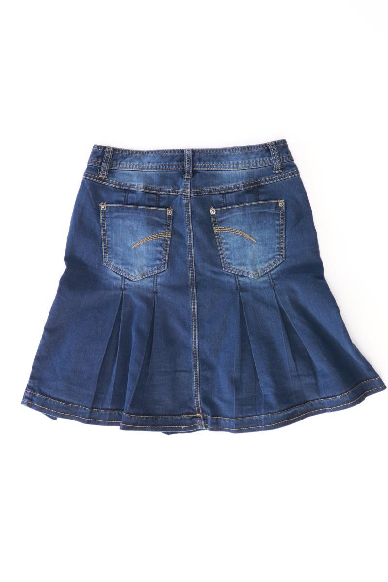Cheer Jeansrock Gr. 34 blau aus Baumwolle