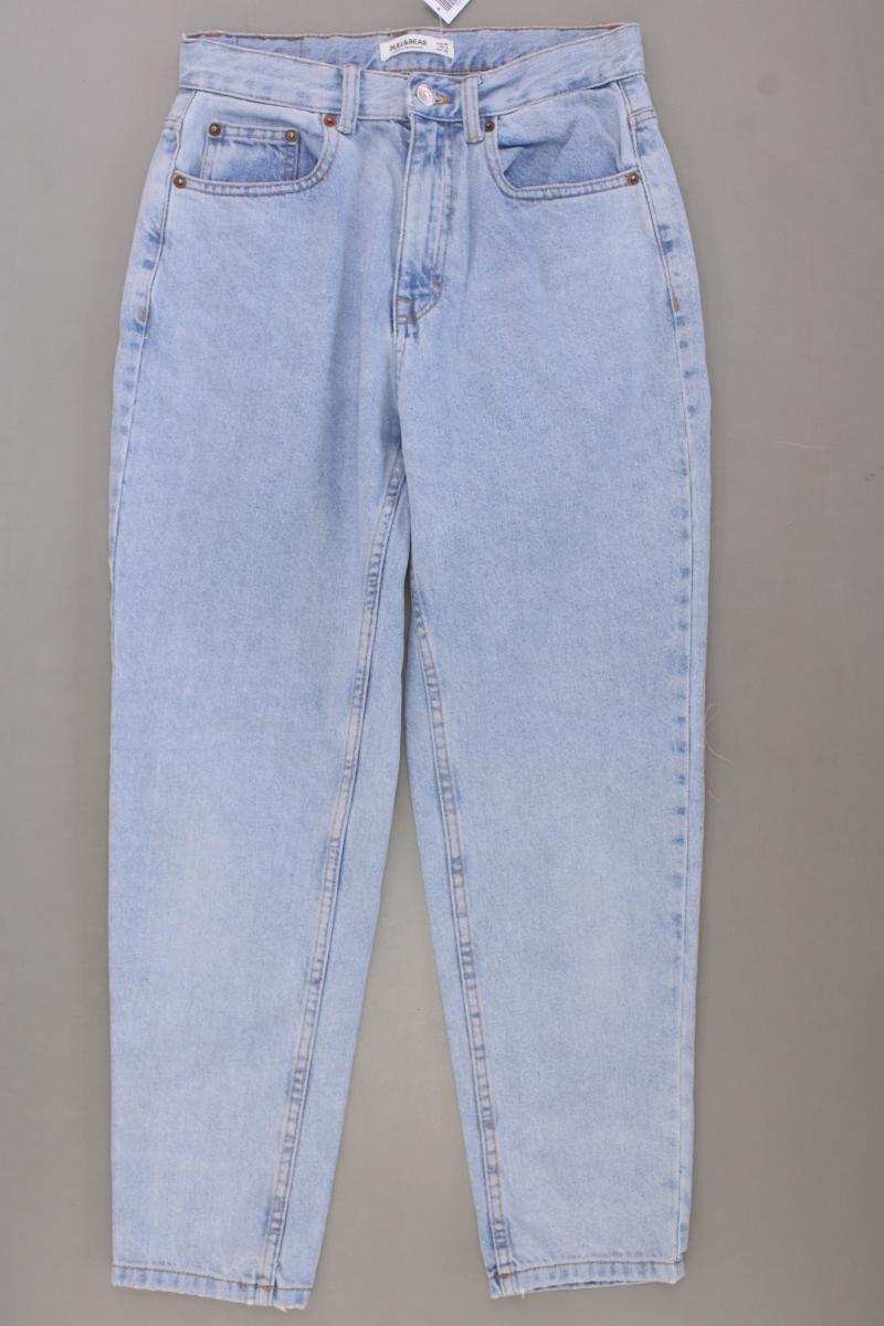 Pull&Bear Mom Jeans Gr. 36 blau