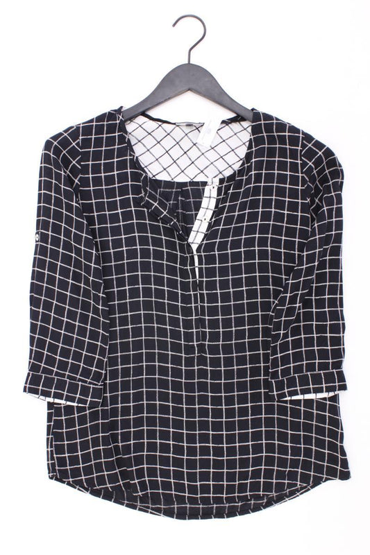 Street One Classic Bluse Gr. 36 3/4 Ärmel schwarz aus Modal
