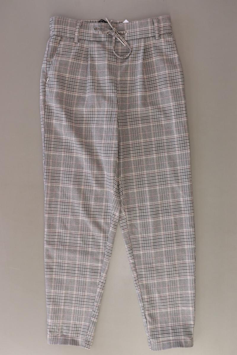 Only Stoffhose Gr. XS/L30 kariert grau aus Polyester