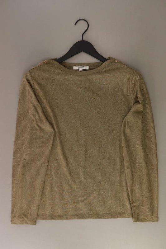 Garcia Jeans Longsleeve-Shirt Gr. XXL Langarm olivgrün aus Polyester